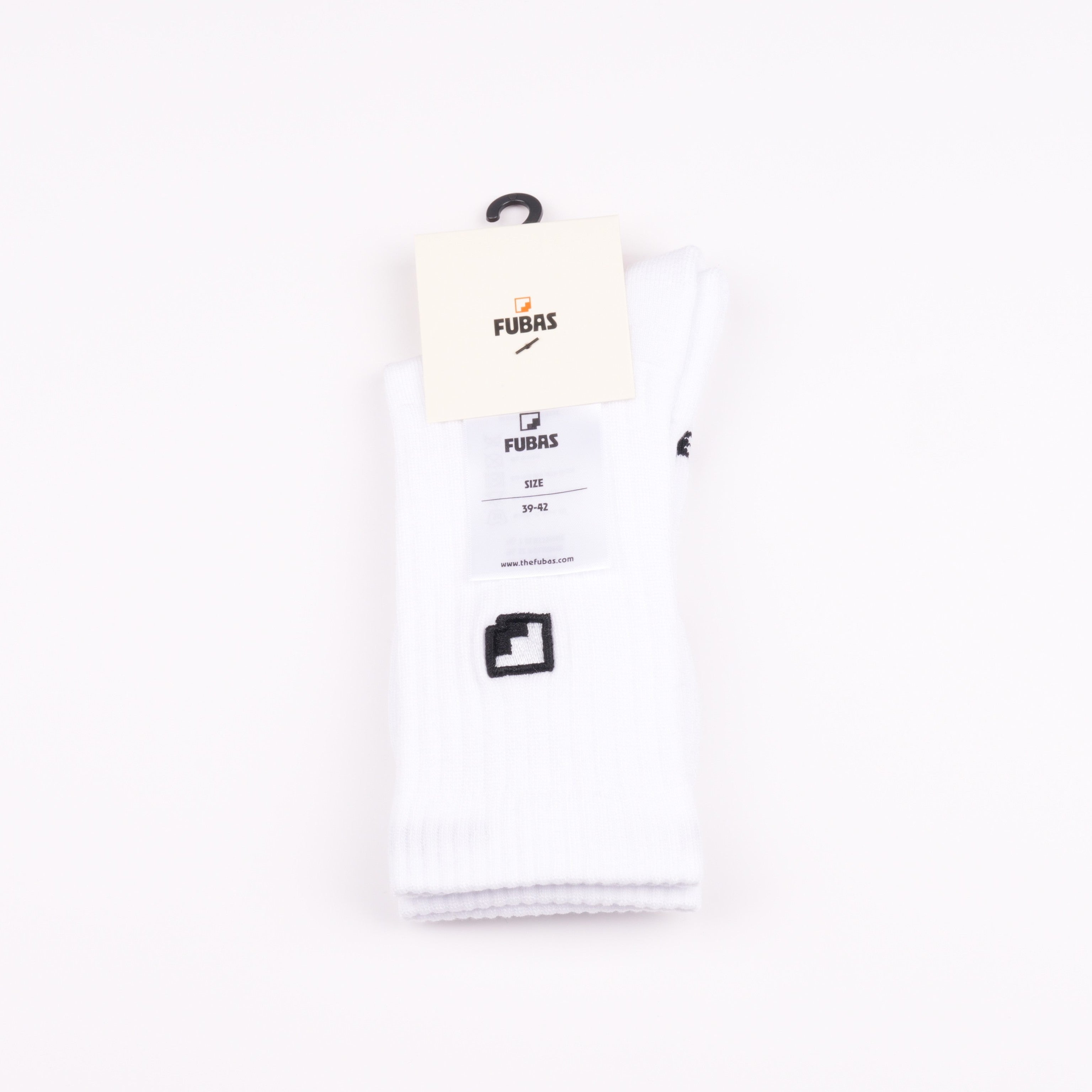 Beyaz pamuklu crew çorap - dikişsiz burun konfor teknolojisi