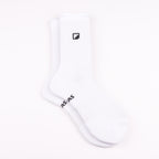 Beyaz spor çorap - havlu taban darbe emici destek