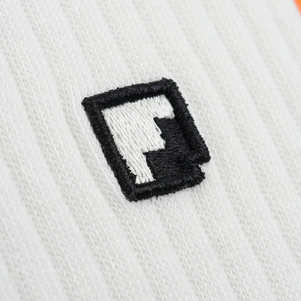 Fubas krem crew çorap - kaymayan elastik kemer