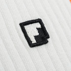 Fubas krem crew çorap - kaymayan elastik kemer