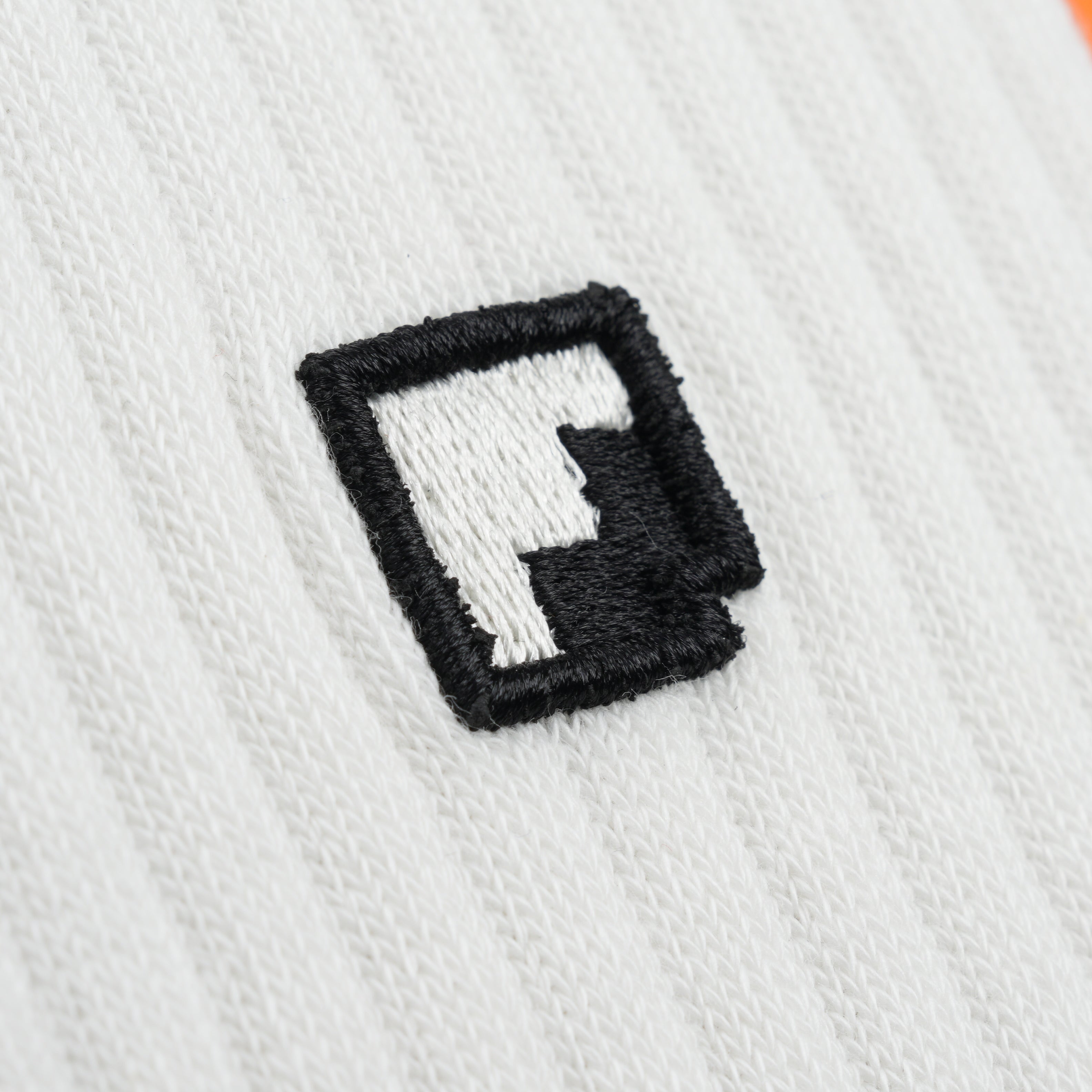 Fubas krem crew çorap - kaymayan elastik kemer