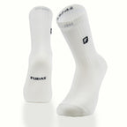 Unisex krem crew çorap - nefes alır pamuklu kumaş