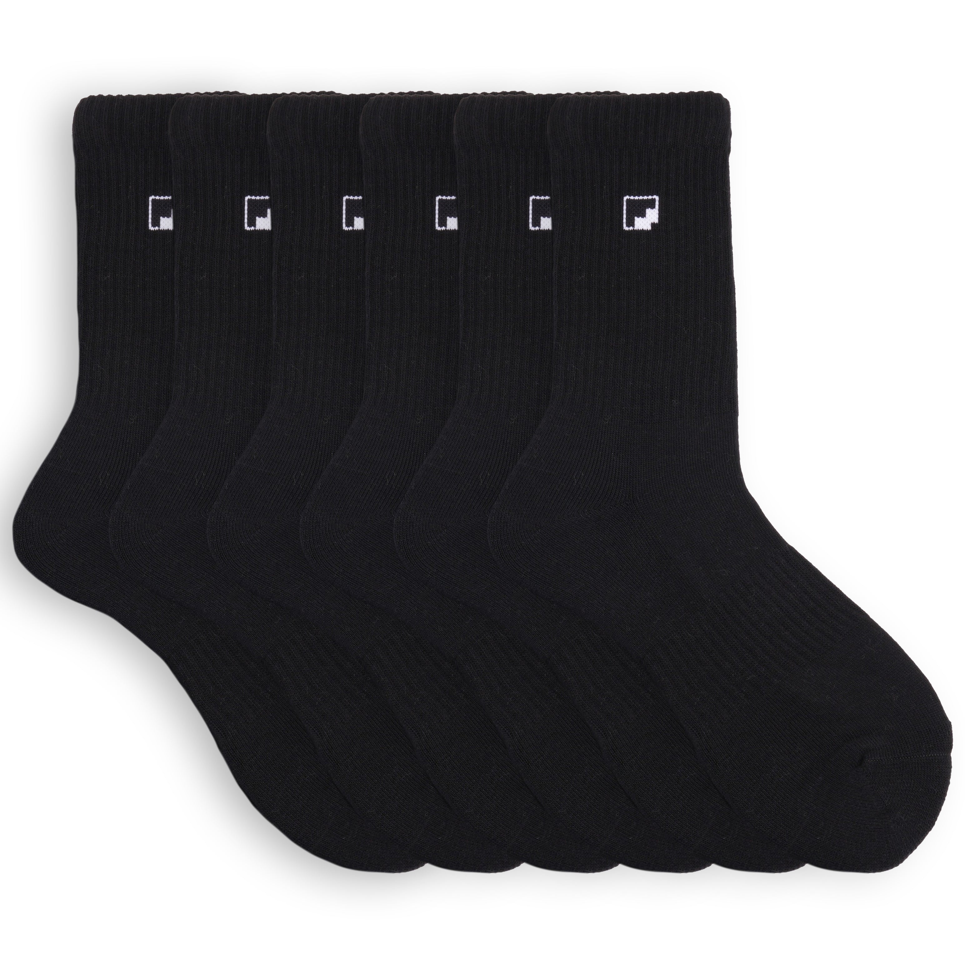 İkonik Logo Unisex 6'lı Çorap Seti