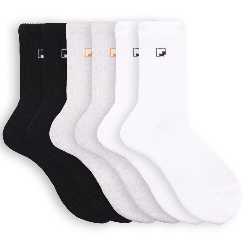 İkonik Logo Unisex 6'lı Çorap Seti