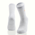 Nefes alır pamuklu gri melanj çorap - ter emici yapı