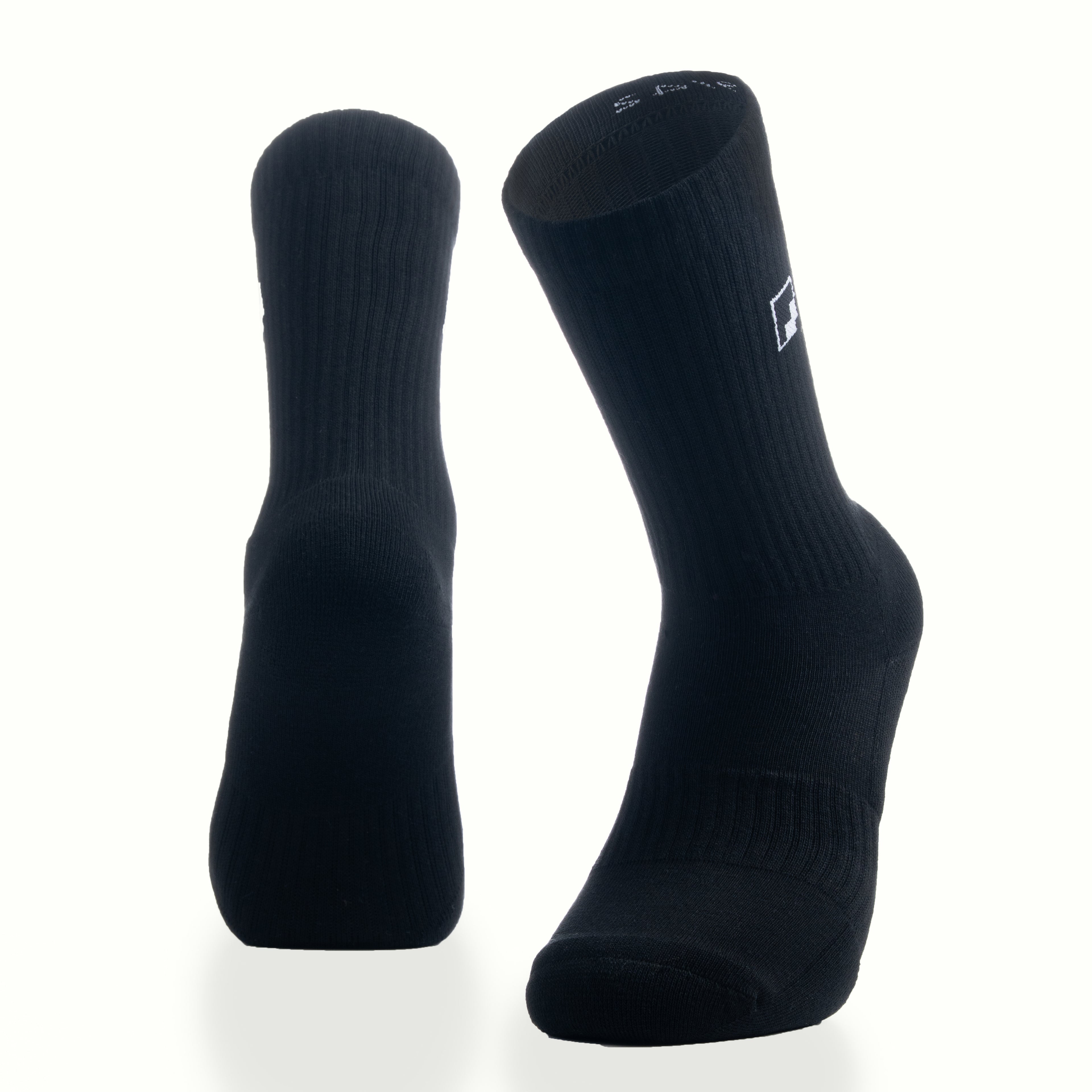 Dikişsiz burun siyah logolu çorap - konfor teknolojisi