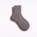 Havlu taban gri sneaker çorap - darbe emici destek