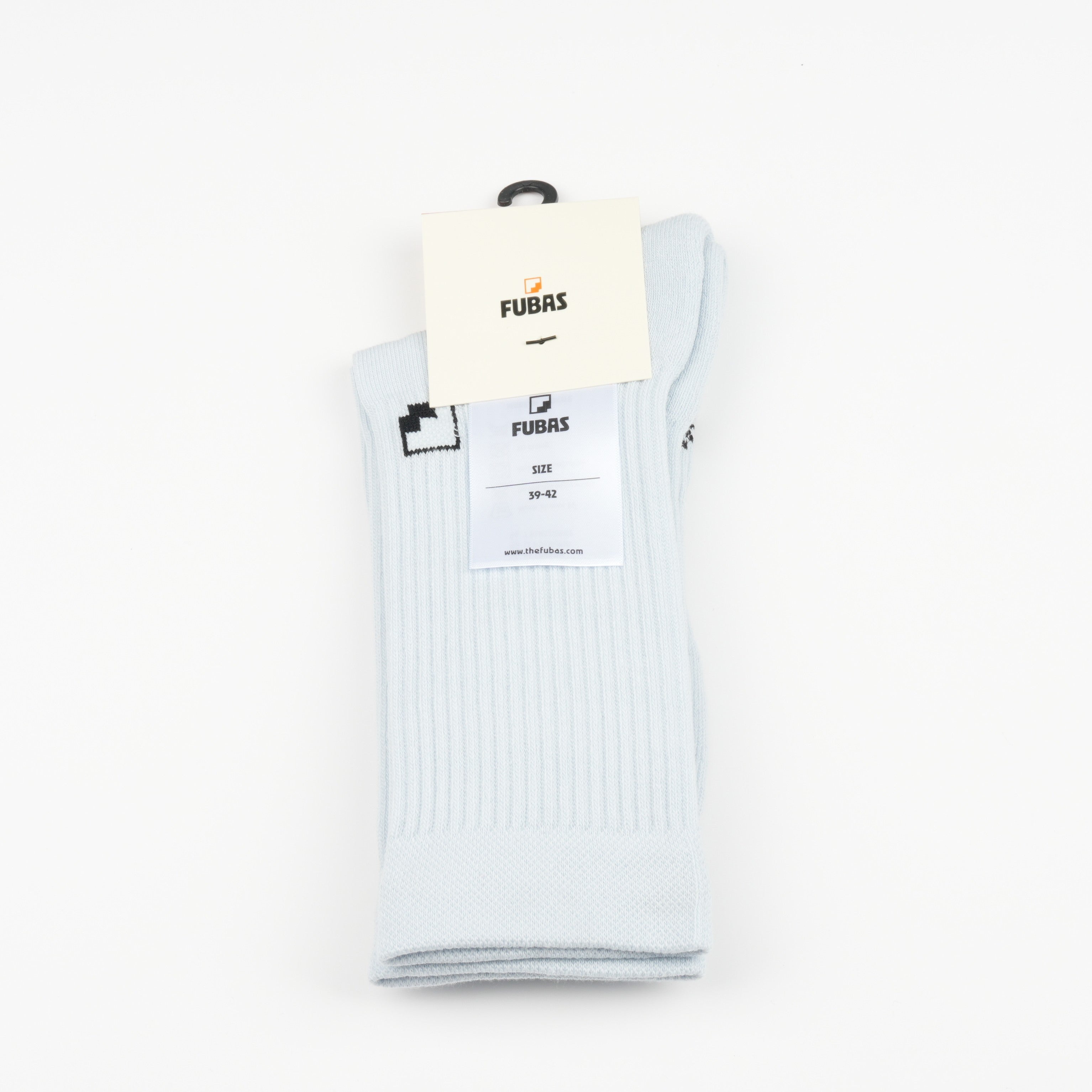 Kaymayan elastik bebek mavisi crew çorap - stabil kullanım