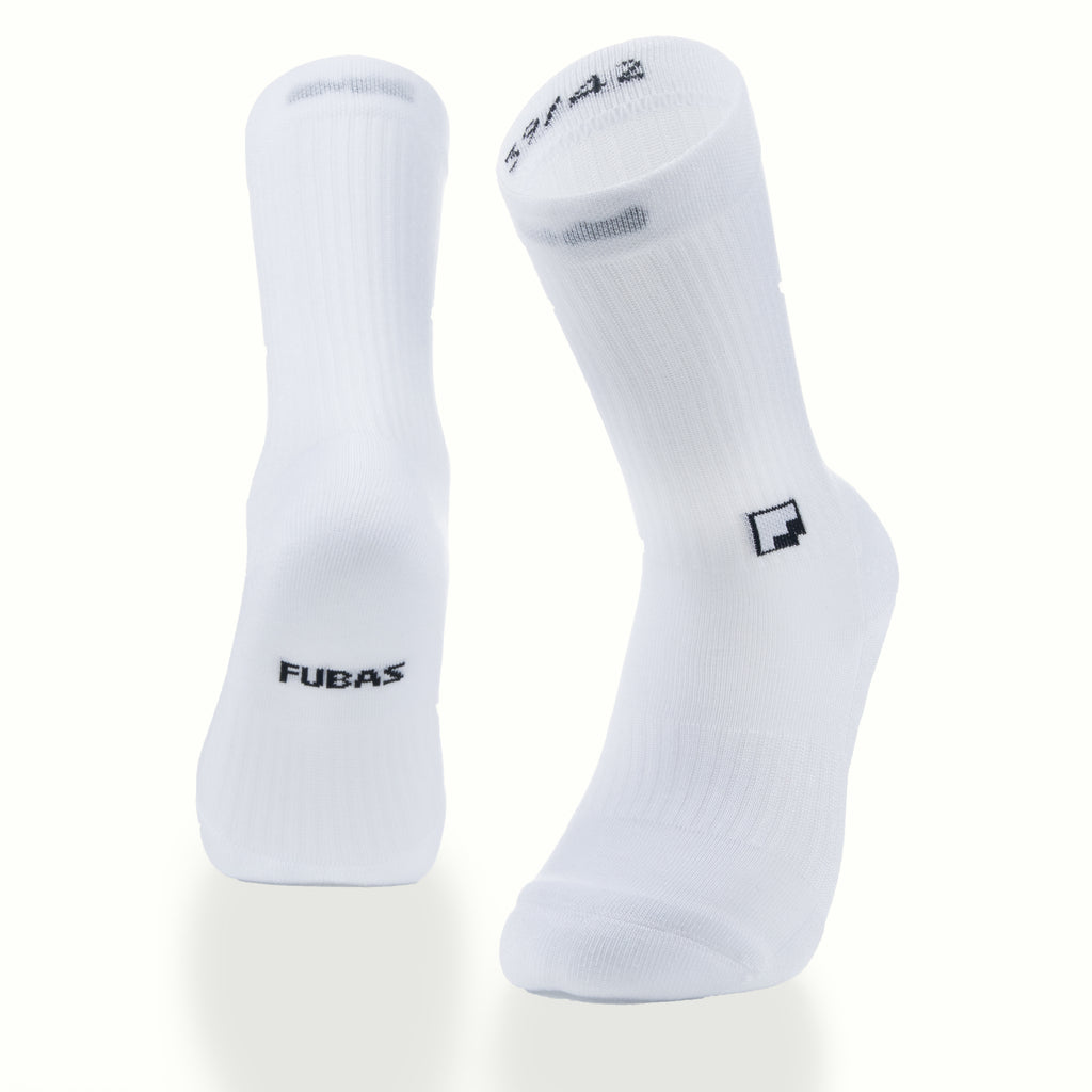 Nefes alır pamuklu beyaz çorap - ter emici yapı