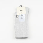 Dikişsiz burun gri melanj pamuklu çorap - konfor teknolojisi