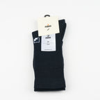 Dikişsiz burun lacivert pamuklu çorap - konfor teknolojisi