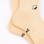 Havlu taban sarı spor çorap - darbe emici destek