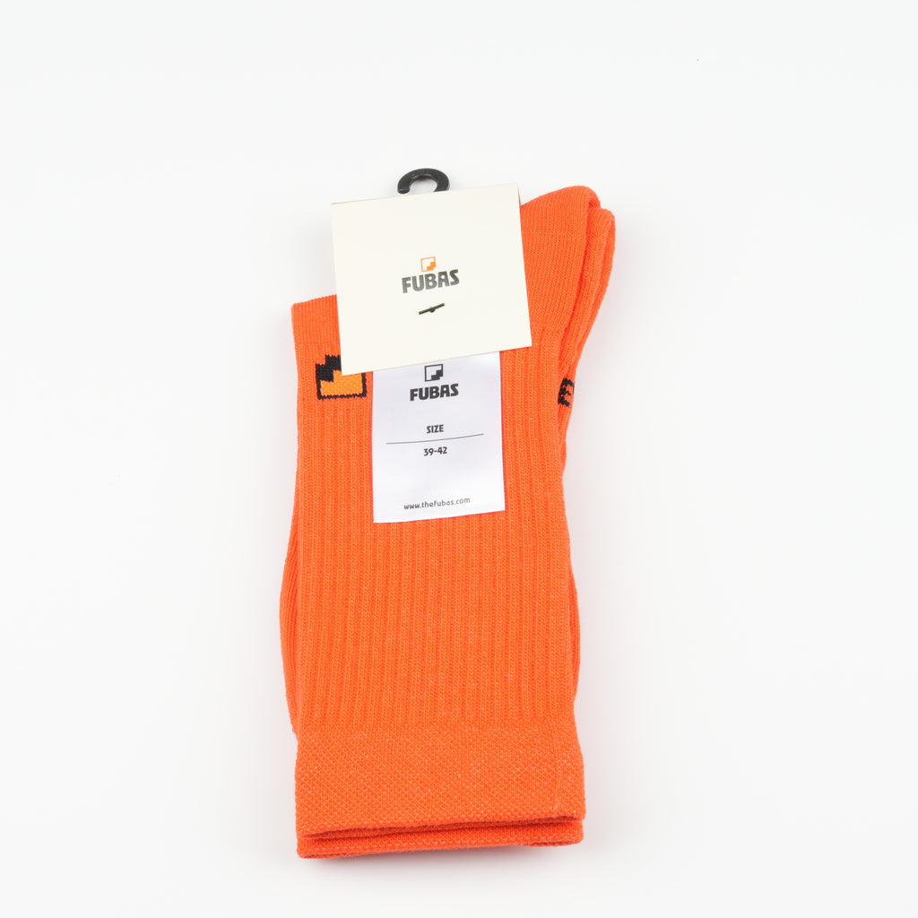 Dikişsiz burun turuncu pamuklu çorap - konfor teknolojisi